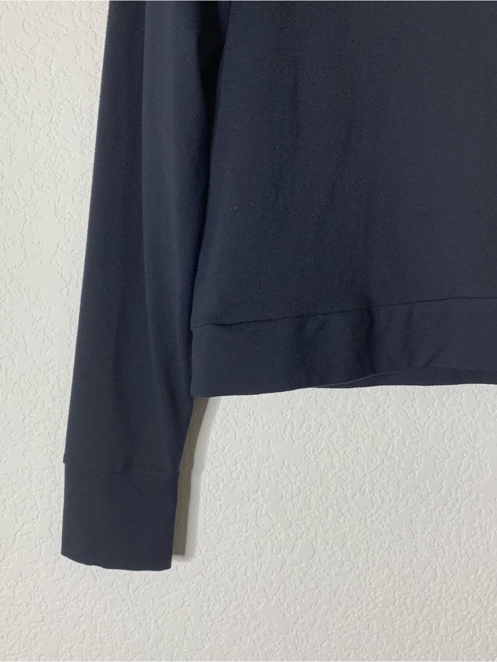 Rhoback womens black tempo performance crop hoodie S - Picture 3 of 8